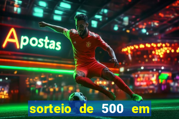 sorteio de 500 em cash toda segunda feira novibet